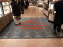 Custom Made ToughTop Logo Mat Great Northern Food Hall of Penn Station New York