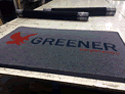 Custom Made ToughTop Logo Mat Greener Corp of Bayville New Jersey