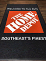 Custom Made ToughTop Logo Mat Home Depot of McDonough Georgia