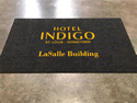 Custom Made ToughTop Logo Mat Hotel Indigo of St Louis Missouri