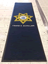 Custom Made ToughTop Logo Mat Hudson County Prosecutors Office of Jersey City New Jersey