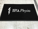 Custom Made ToughTop Logo Mat IPA Physio of Irvine California