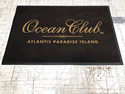 Custom Made ToughTop Logo Mat Island Hotel Company of Medley Florida