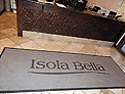 Custom Made ToughTop Logo Mat Isola Bella of Oklahoma City Oklahoma 03