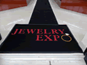 Custom Made ToughTop Logo Mat Jewlery Expo of Totowa New Jersey 02