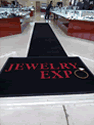 Custom Made ToughTop Logo Mat Jewlery Expo of Totowa New Jersey 03