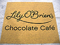 Custom Made ToughTop Logo Mat Lily OBriens Chocolates of Newbridge County Kildare Ireland