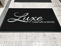 Custom Made ToughTop Logo Mat Luxe Furniture and Design of Tulsa Oklahoma