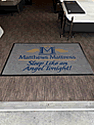 Custom Made ToughTop Logo Mat Matthews Mattress of Fulsom California