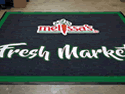 Custom Made ToughTop Logo Mat Mellisas Fresh Market of Yankee Stadium Bronx New York 02