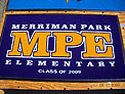 Custom Made ToughTop Logo Mat Merriman Park Elementary School of Dallas Texas