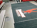 Custom Made ToughTop Logo Mat Montclair State University Gymnasium Essex County New Jersey_01