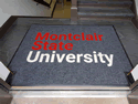 Custom Made ToughTop Logo Mat Montclair State University Science of Montclair New Jersey