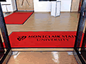 Custom Made ToughTop Logo Mat Montclair State University Theatre of Montclair New Jersey 03