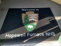 Custom Made ToughTop Logo Mat National Park Service Hopewell Furnace Historic Site of Elverson Pennsylvania