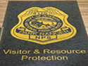 Custom Made ToughTop Logo Mat National Park Service Hot Springs National Park of Hot Springs Arkansas