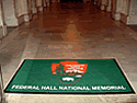 Custom Made ToughTop Logo Mat National Parks Federal Hall National Memorial of New York City