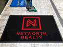 Custom Made ToughTop Logo Mat Networth Realty of Portland Oregon