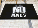 Custom Made ToughTop Logo Mat New Day Church of McMurray Pennsylvania