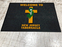 Custom Made ToughTop Logo Mat New Jersey Tabernacle Church of Plainfield New Jersey