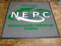 Custom Made ToughTop Logo Mat Nigerian Export Promotion Council of Abuja Nigeria