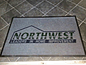 Custom Made ToughTop Logo Mat Northwest Exteriors of Fresno California 01