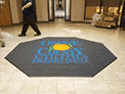 Custom Made ToughTop Logo Mat Orange County Utilities of Orlando Florida