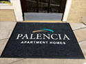 Custom Made ToughTop Logo Mat Palencia Apartment Homes of Dallas Texas