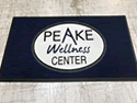 Custom Made ToughTop Logo Mat Peake Wellness Center of Greeley Colorado