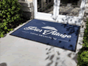 Custom Made ToughTop Logo Mat Pier Village of Long Branch New Jersey 08