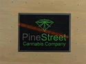 Custom Made ToughTop Logo Mat Pine Street Cannabis Company of Soldotna Alaska