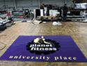 Custom Made ToughTop Logo Mat Planet Fitness of Alhambra California 01