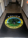 Custom Made ToughTop Logo Mat Police Department Town of Wilkesboro North Carolina