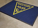 Custom Made ToughTop Logo Mat Police Department of Beach Haven New Jersey 02