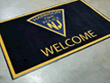 Custom Made ToughTop Logo Mat Police Department of Harrison New Jersey