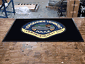 Custom Made ToughTop Logo Mat Police Department of Vergennes Vermont