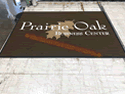 Custom Made ToughTop Logo Mat Prarie Oak Business Center of Eden Prarie Minnesota 01