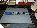 Custom Made ToughTop Logo Mat Prestige Title Agency of Verona New Jersey