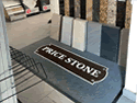 Custom Made ToughTop Logo Mat Price Stone Marble of Brooklyn New York