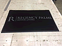 Custom Made ToughTop Logo Mat Regency Palms Senior Living of Long Beach California