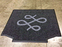 Custom Made ToughTop Logo Mat Residential Apartment Building Whitier Cailifornia