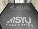 Custom Made ToughTop Logo Mat SYU Properties 20 West 47th Street of New York City