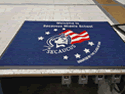 Custom Made ToughTop Logo Mat Secacus Middle School of Secaucus New Jersey