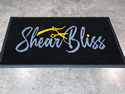 Custom Made ToughTop Logo Mat Shear Bliss of Manhattan New York