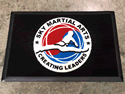 Custom Made ToughTop Logo Mat Sky Martial Arts of Wildomar California