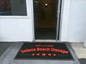 Custom Made ToughTop Logo Mat Solana Beach Storage of Solana Beach California 02