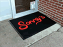 Custom Made ToughTop Logo Mat Sonnys Yogurt of Cedar Grove New Jersey 01