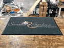 Custom Made ToughTop Logo Mat Sunshine Garden Senior Community of Durango Colorado