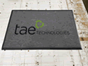 Custom Made ToughTop Logo Mat TAE Technologies of Foothill Ranch California