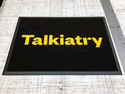 Custom Made ToughTop Logo Mat Talkiatry of New York City